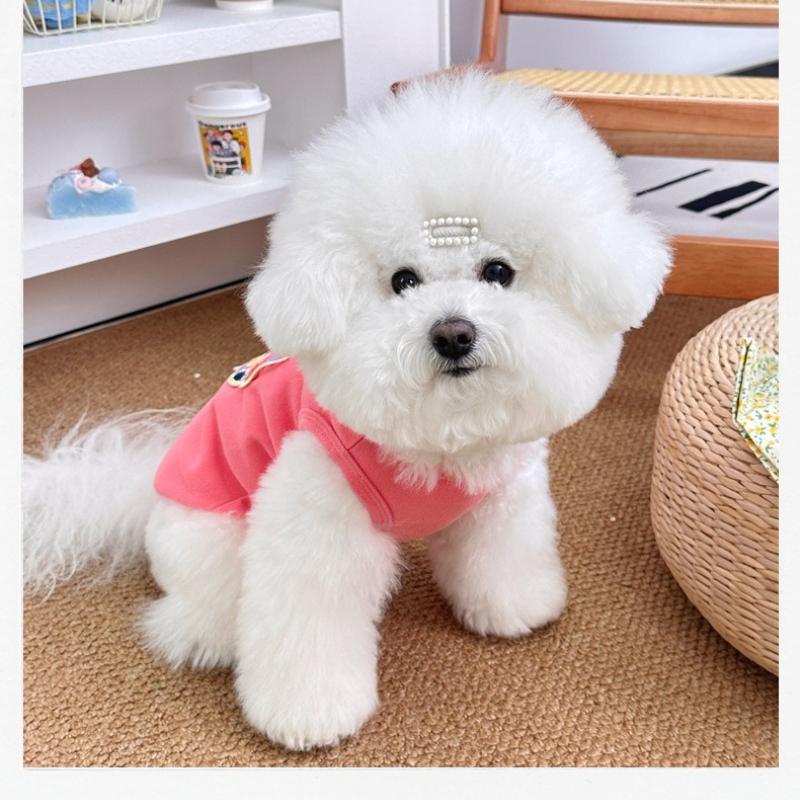 Pet Guofeng Traction Vest Spring and Summer Cat and Dog Embroidered New Chinese Style