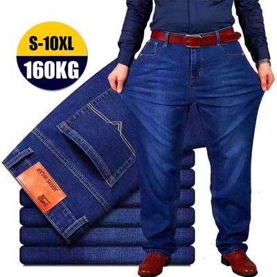 Vyriški laisvi didelio dydžio džinsai Laisvalaikio storio kelnės Vyriškos krovininės kelnės Pantalon Homme kelnės