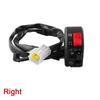 22mm Motorcycle Switches Motorbike Horn Button Turn Signal Electric Fog Lamp Light Start Handlebar Controller Switch Universal