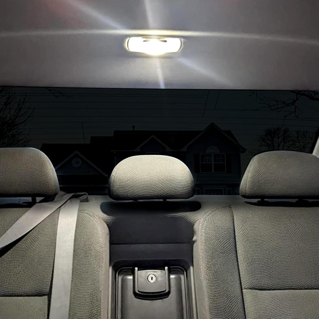 EASY EAGLE LED Interior Car Lights for Honda-Accord-2003-2012: 12 Piece Kit White LED Light Bulbs - Super Bright 6000K + Install Tool