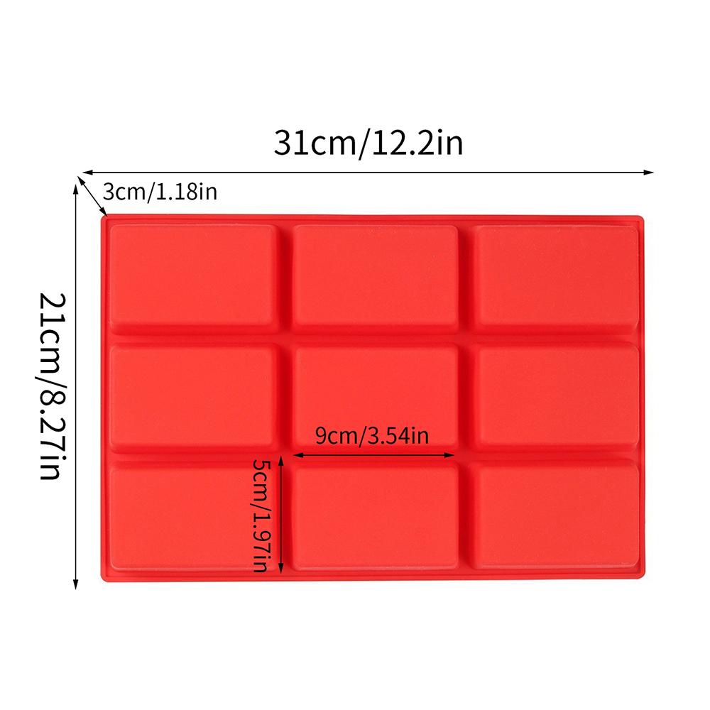 Silicone Baking Pan Mold Mini Bread Madeline Loaf Mousse Cake Dessert Cookies Chocolate Heat-Resistant Mold  Baking Tool