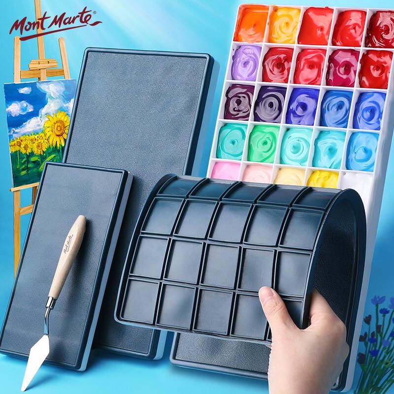 Mont Marte Soft Lid Paint Palette Box Set