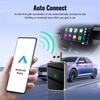 2in1 Wireless CarPlay Android Auto Adapter WiFi BT5.0 Smart Dongle Type-C Plug&Play Mini AI Box for iPhone Android Wired CarPlay