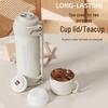 New Large Capacity 316 Stainless Steel Travel Thermos with Steel Lid - Outdoor & Car Water Bottle Cup