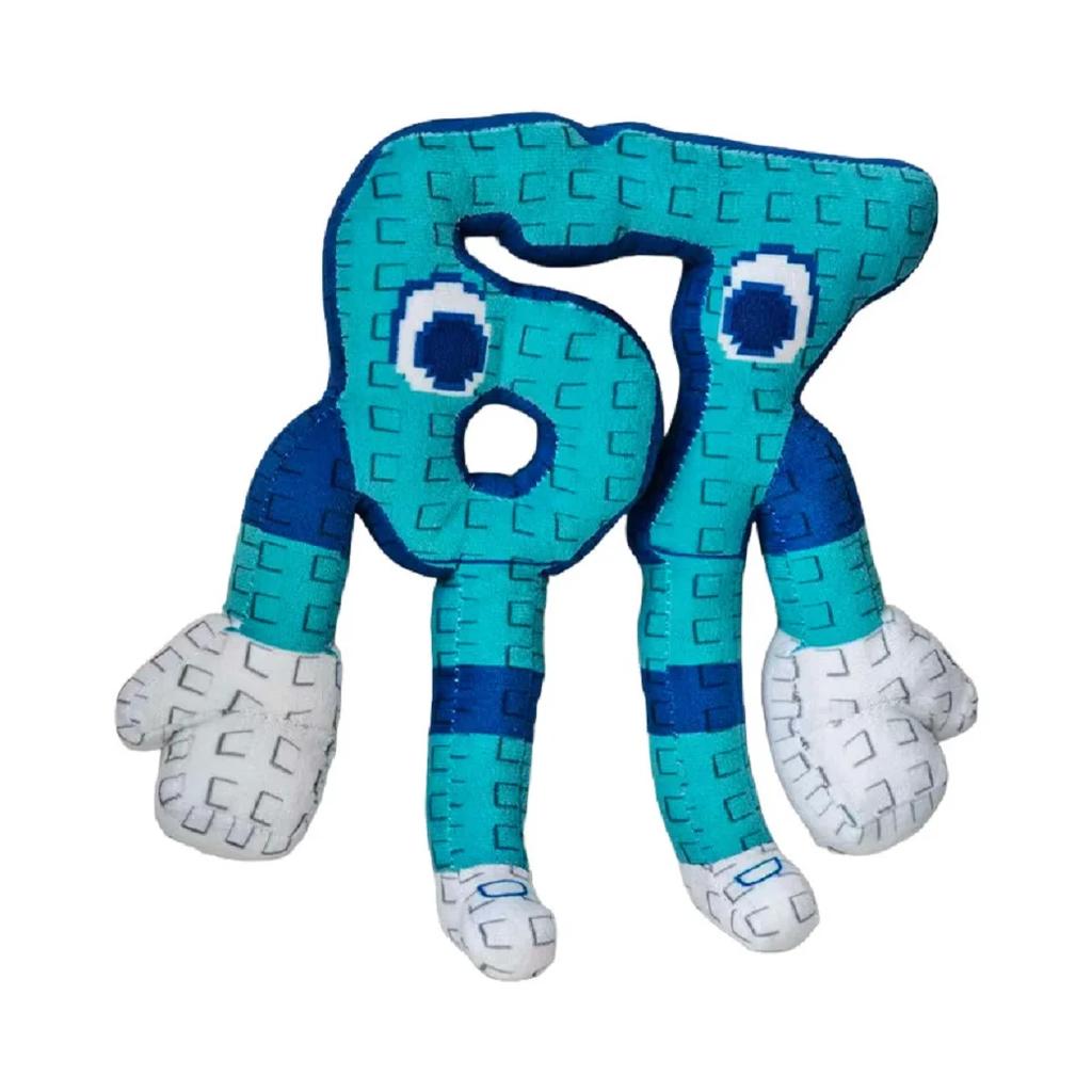 STEAL A BRAINROT Peluche Blu N. 67 Bambole Morbide Carine Gioco Giocattoli Correlati per Bambini Regali di Compleanno