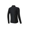 FILA Letter Logo Print Fitness Knit Jacket Men Jacket Deep-Black A11M331501A-BK