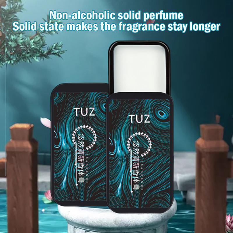 Erkek Taşınabilir Katı Parfüm Bayan Balsamı Doğal Koku Deodorant Katı Çubuk