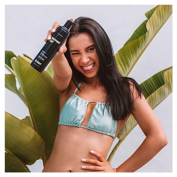 Mousse autobronzante - tanned af