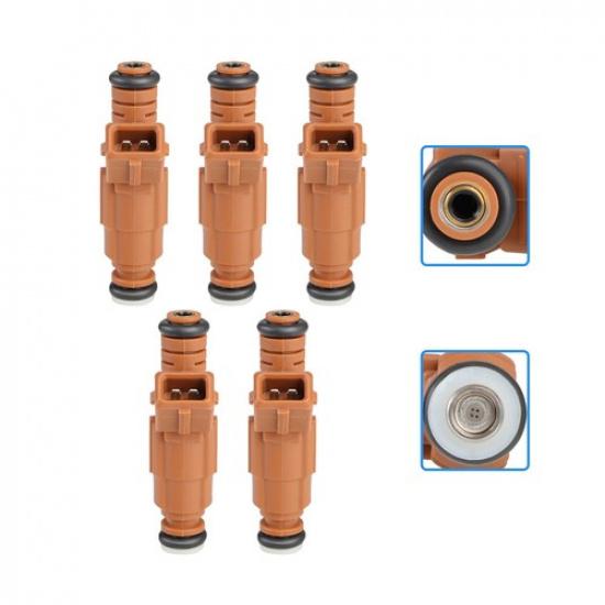 5Pcs Fuel Injectors 9186340 For Volvo XC70 2003 -2007 XC90 2003-2006 S80 2000-05