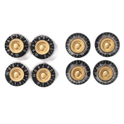 4pcs EPI LP Electric Guitar Volume Tone Knobs Top Hats Guitar Speed Control Knob for Guitarist Playing Accessories