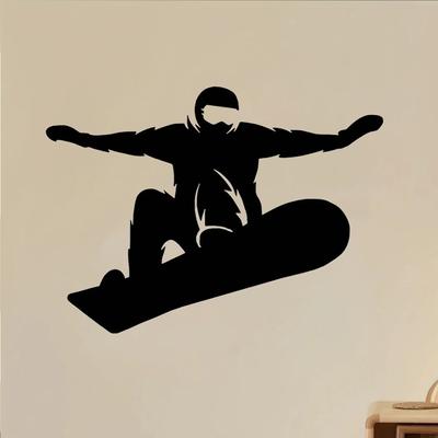 Snowboarder Metal Wall Decor - Skiing Metal Art. Sport Wall Decor. Iron Art. Wall Decoration.Sport Wall Ornament. Iron Artwork.