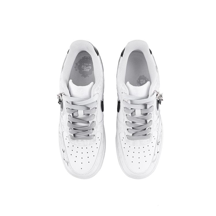 Nike Air Force 1 Low top Skateboard Shoes Women's Gray White DD8959-100(Team651-)
