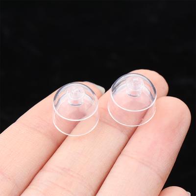 1Pairs 6/8/10/12Mm Hearing Aid Ear Tips Soft Replacement Earplugs Transparent Double Layer Hearing Aid Domes Ear Plugs Dome