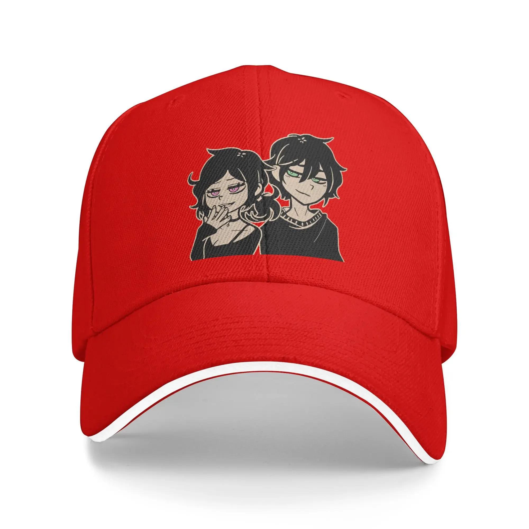 

Andrew and Ashley Icons Sun Baseball Cap The Coffin Of Andy And Leyley Summer Fashion Trucker Hat For Couple WoUnisex Baseball Caps One Size