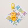 Colorful Girlish Heart Crocs Keychain Pendant - Cute Bestie Jewelry Charm DIY Accessories