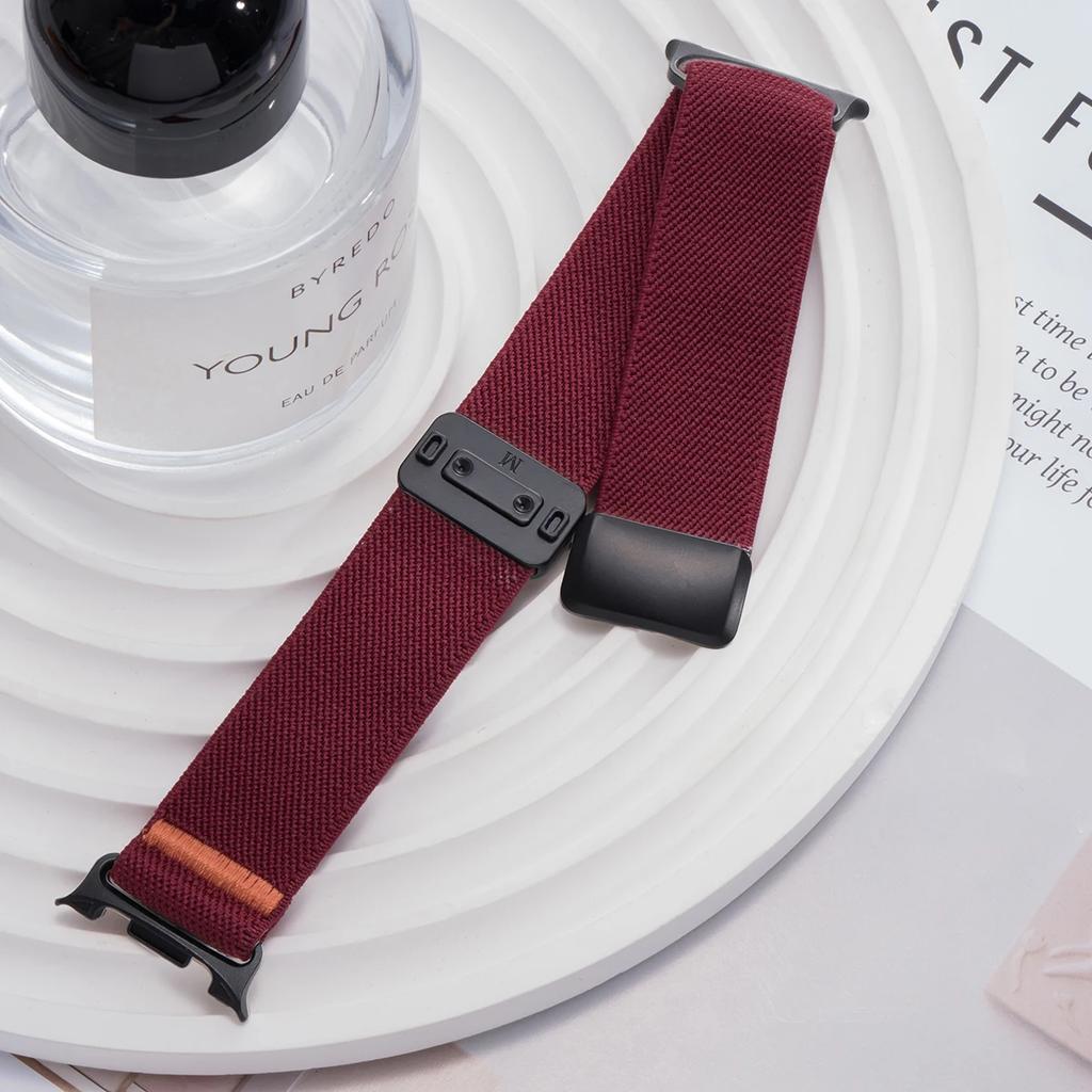 Nylon Band For Samsung Galaxy Watch 8 classic 46mm stretch Magnetic correa pulseira Bracelet Galaxy Watch 8 44mm 40mm Strap