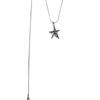 HIGHSCHOOLDISCO Rockstar Piercing Lange Tropfenkette