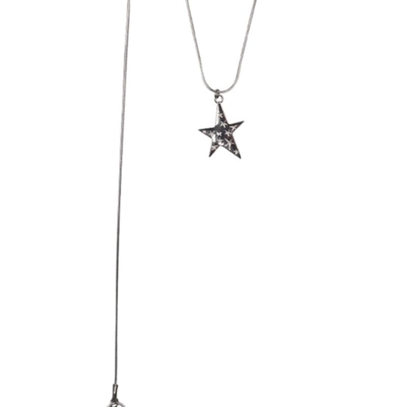 HIGHSCHOOLDISCO Rockstar Piercing Lange Tropfenkette