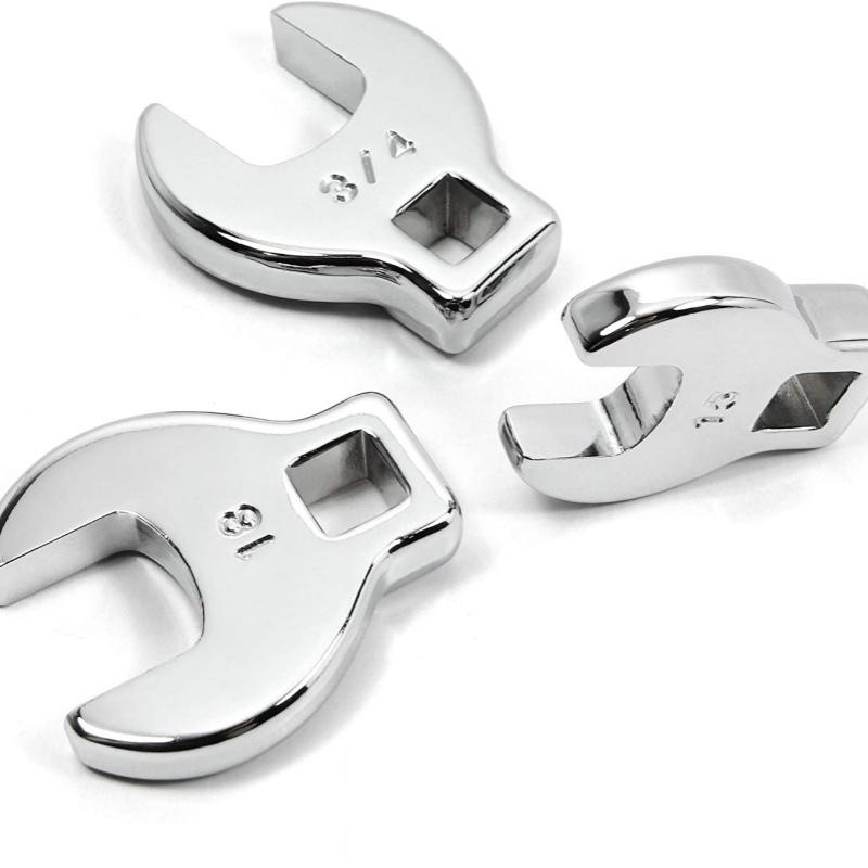 10-piece set of 3/8-inch interchangeable head adjustable open-end horn wrenches, professional automotive repair tools, 10-19mm d