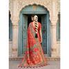 Elegant Pure Dola Silk Saree with rich Jacquard Weaving all over Saree