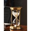 Creative Hourglass Timer Ornaments Light Luxury High-End Bookcase Desktop Furnishings Living Room Wine Cabinet Soft Decorations