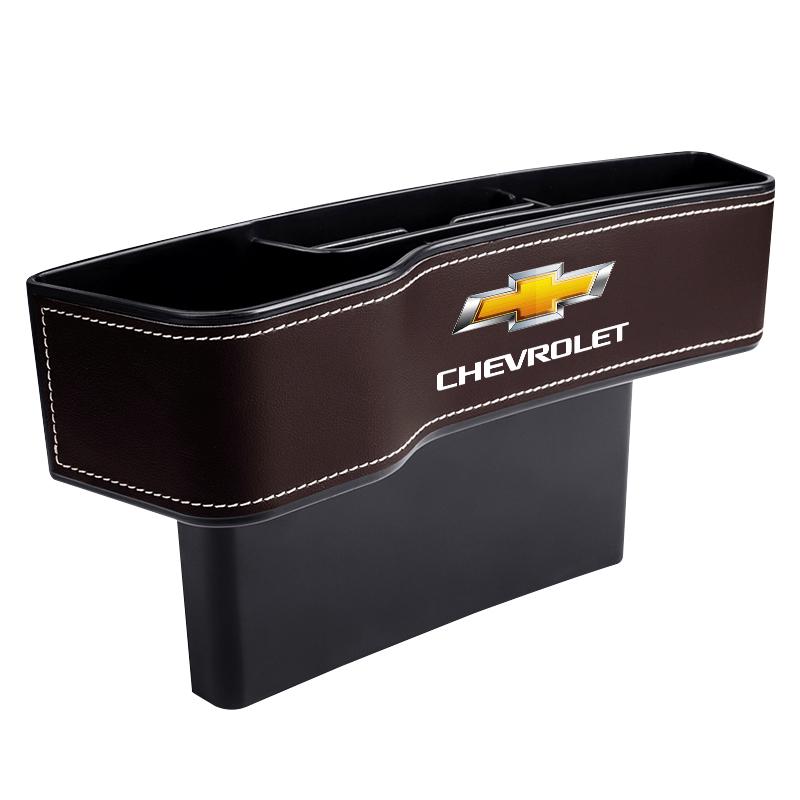 Car Seat Crevice Storage Box Seat Gap Slit Pocket Manager For Chevrolet Cruze Captiva Malibu Trax Aveo Camaro Sonic Tahoe Impala Equinox Suburban
