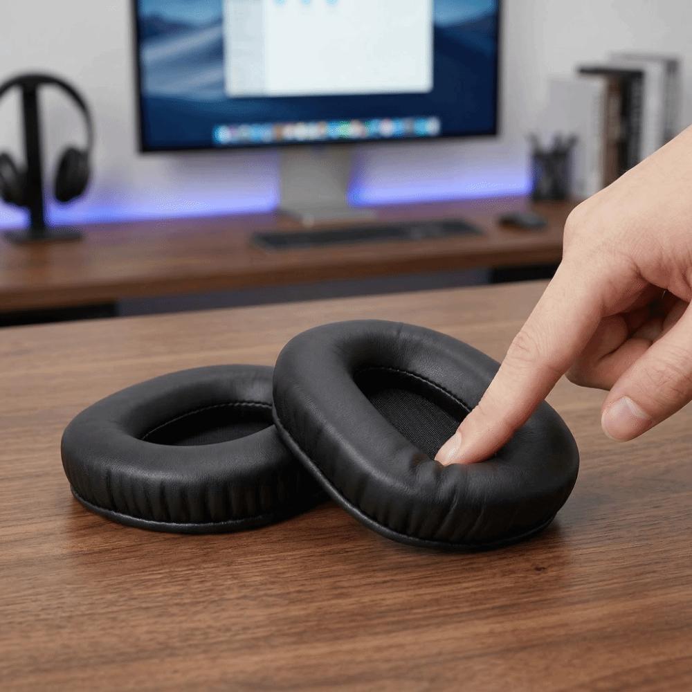 2PCS Noise Isolation Replacement Earpads for Logitech G Pro X G Pro Gaming Headphones Home