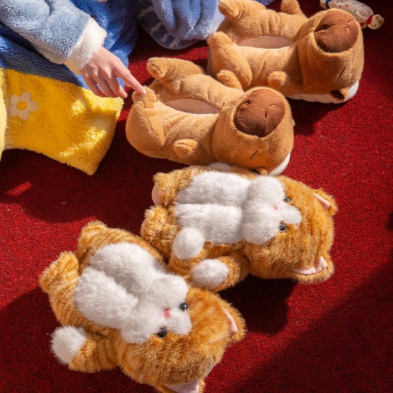 Memory Foam Bootie Slippers for Women Warm Cozy Slipper Boots with Fuzzy Plush Lined Women's Winter Non Slip House Shoes for Indoor Outdoor Home Shoes