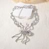 Brooch Exaggerated Spider Jewelry Set Pin Insect Ear Studs Vintage Spider Necklace  Party