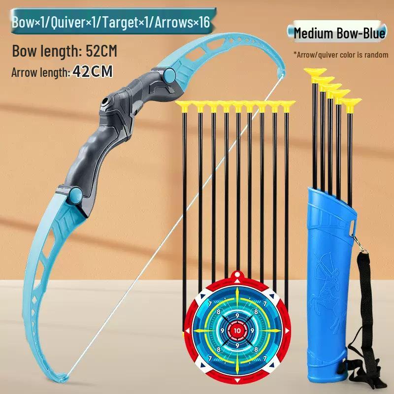 Children's Archery Set: Bow, Arrow with Suction Cups & Target – Ideal Birthday Gift for Kindergarten Kids