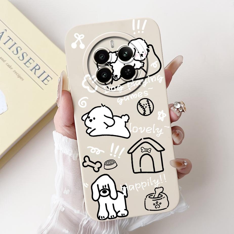 For Realme 12 Pro Plus Case RMX3840 Cute Cartoon Cover Soft Silicone Phone Case For Realme 12 Plus 12X Realme12 Pro + Bags Shell