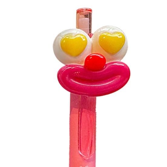 Cartoon Ballpoint Pens Kids Cute Gel Pen Assorted Ink Retractable Rollerball Pen