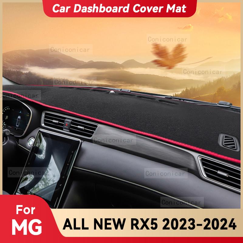 Für MG ALL NEW RX5 2023 2024 Auto-Armaturenbrett-Abdeckung, Sonnenschutzpolster, Lichtschutzmatte, Instrumententeppich, Schutzzubehör