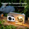 M6 Moonlight Box Bluetooth Speaker with Alarm Clock CN Plug (adapter Included)
