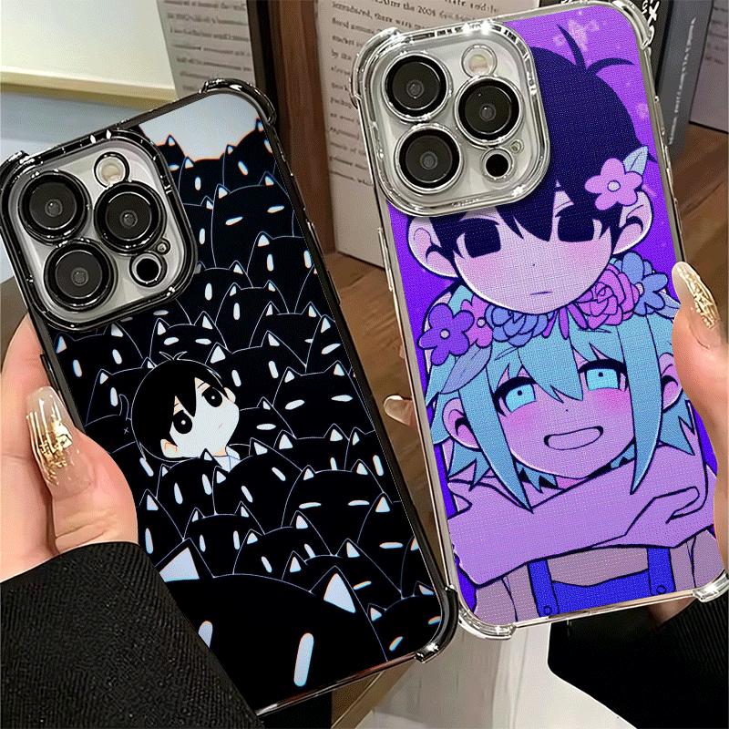 O-Omori Cartoon Game Soft Phone Case For Xiaomi Poco X7 X8 Pro Max X6 X5 X3 F8 Ultra F7 M8 M7 M5S Redmi 15C 15A 15 14C 13C 12C 1