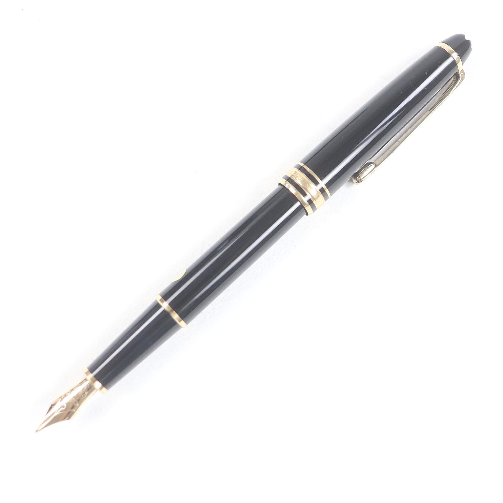 

Чудова чорнильна ручка MONTBLANC Meisterstck Classic Ковпачок Чорний золото 14K чоловіча Вживана