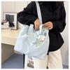 2026 Spring/Summer Korean-Style Polka Dot Girly Tote - Versatile Commute Shoulder Bag