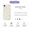 For iPhone 16e Case Colorful Dots Pattern Printing Straight Edge TPU Phone Back Cover