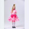 Halloween princess pink dress children's stage costume