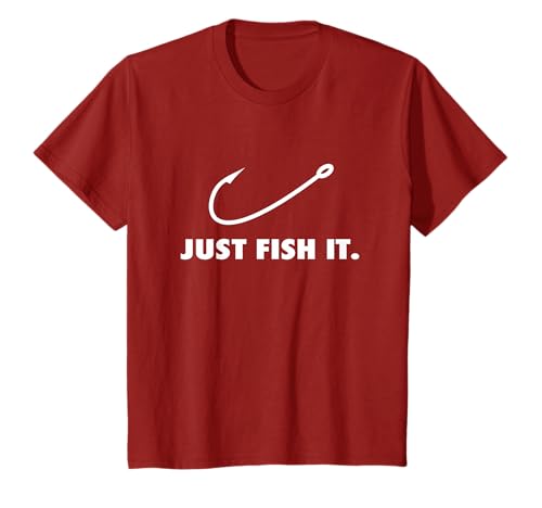 Just Fish It. Fishing Hook Fisherman Outdoor Fisher T-Shirt