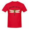 T-shirt Unisex Divertente Libellula 'Why Am I So Fly' di Tendenza Streetwear Girocollo Magliette in Cotone