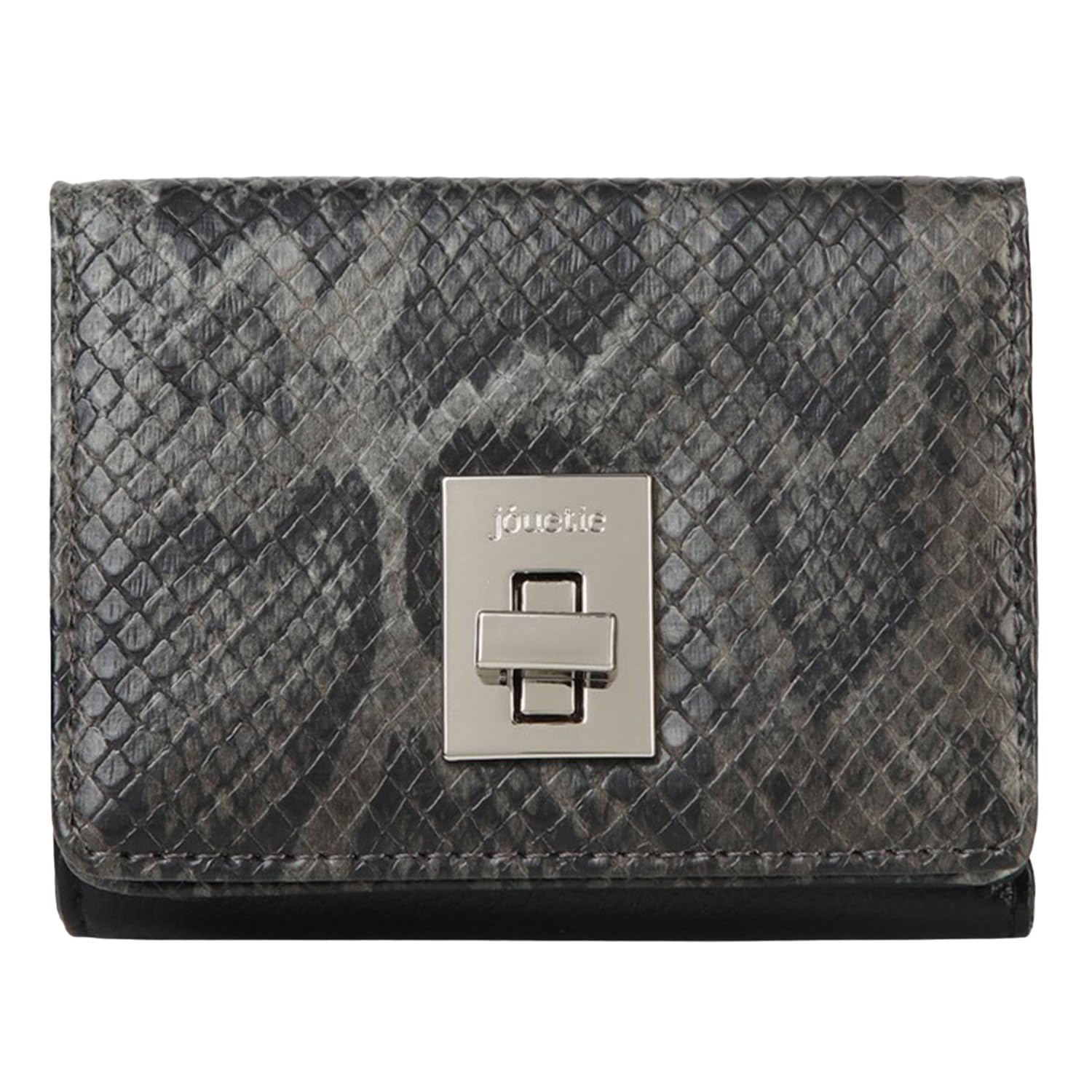 

Jouety Кошелек Mini Twist Серый Питон Женский Трехсложный JUT-80370W, Кошелек, Компактный, Застежка, [7186]