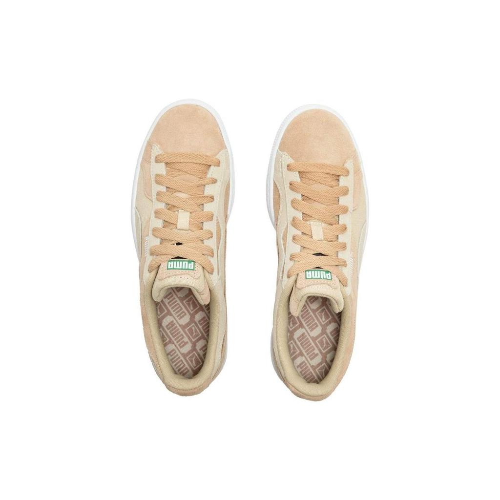 Puma Suede Camowave Earth - Dusty Tan Unisex Sneakers Granola White 390673-03