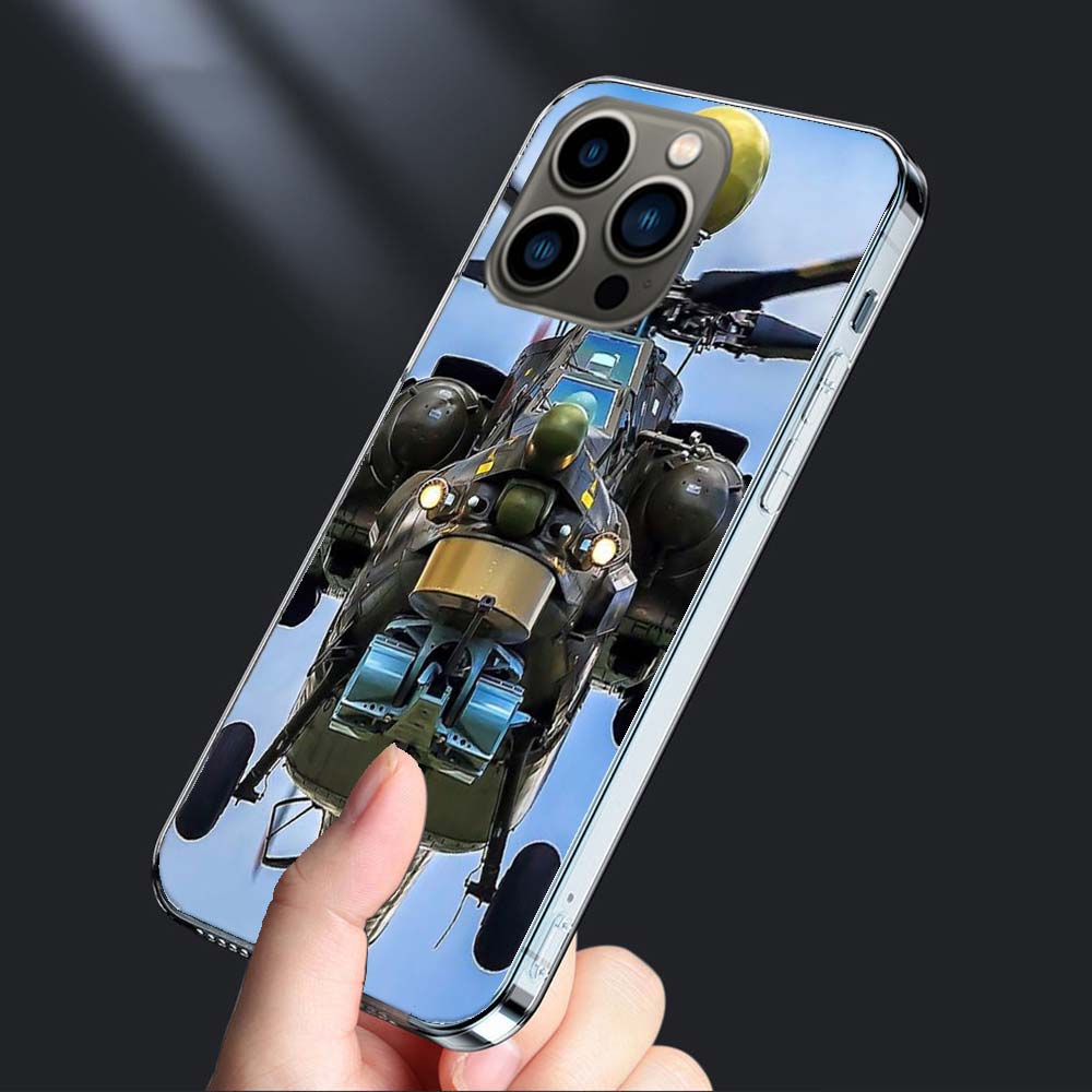 Fighter Jet Phone Case For Iphone 16E 15 Pro 14 Plus 17E 16 17 Pro Max Air 11 12 13 Mini Shockproof Capa Cute Cover TPU Clear