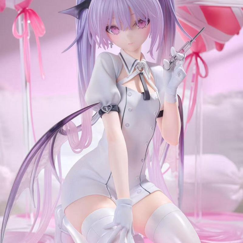 Little Devil, Nurse Eve Figure, High-quality Version of the Ever-changing Beautiful Girl Animation Tide Playing Doll Model Ornament Gift