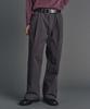 COFWI Flow Single-Pleat High-Density Cotton Pants Dark Gray