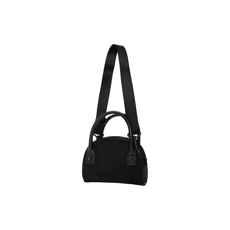 Puma Minimalist Fashion Fabric Crossbody One Shoulder Handbag Unisex Black (Unisex) Handbags 078342 01