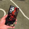 Japan Geistergesicht Samurai Handyhülle Für SAMSUNG Galaxy S26 S25 S24 S23 S22 S21 S20 FE Plus Ultra Abdeckung