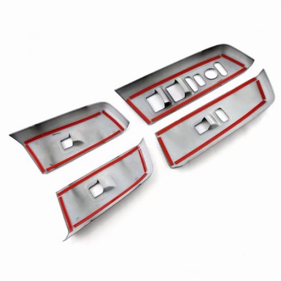 For Honda CR-V CRV 2023-24 Carbon Fiber ABS Window Lift Panel Switch Cover Trim