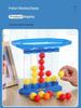 Cross-border 3D Kids' Four-in-a-Row Bouncing Game - Educational Parent-Child Toy